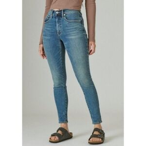 Lucky Brand High Rise Skinny Bridgette 8/29 Ankle